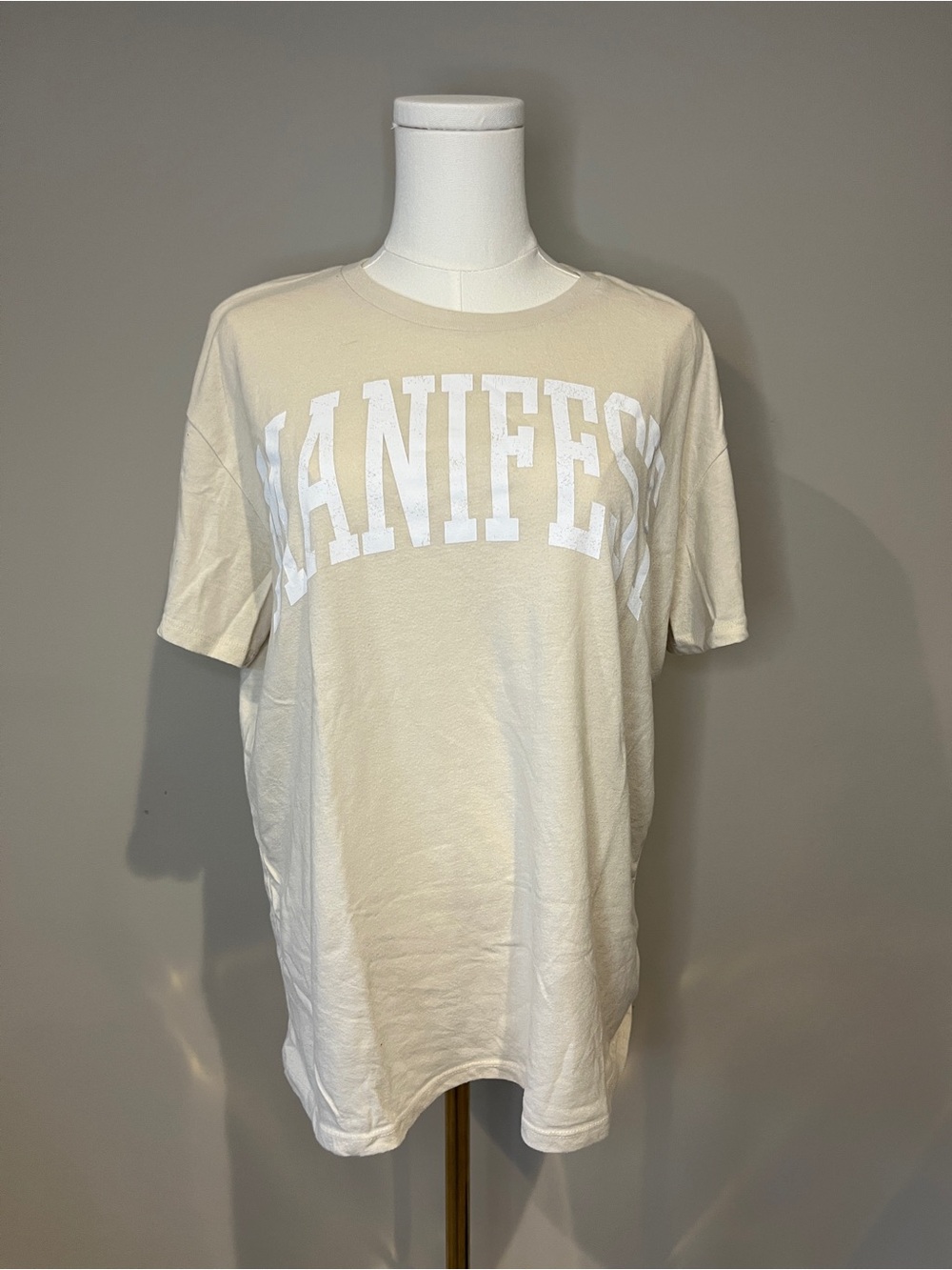 Grayson Threads “Manifest” Cream Tee